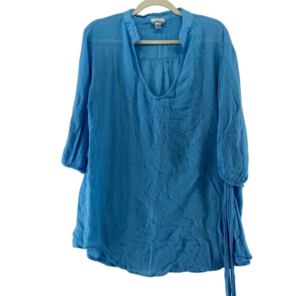 Eberjey Blue Sleep Shirt Size‎ Medium